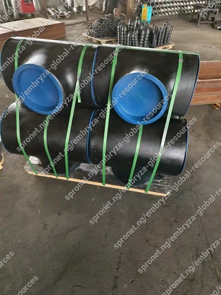 8" Equal tee schedule 40 carbon steel